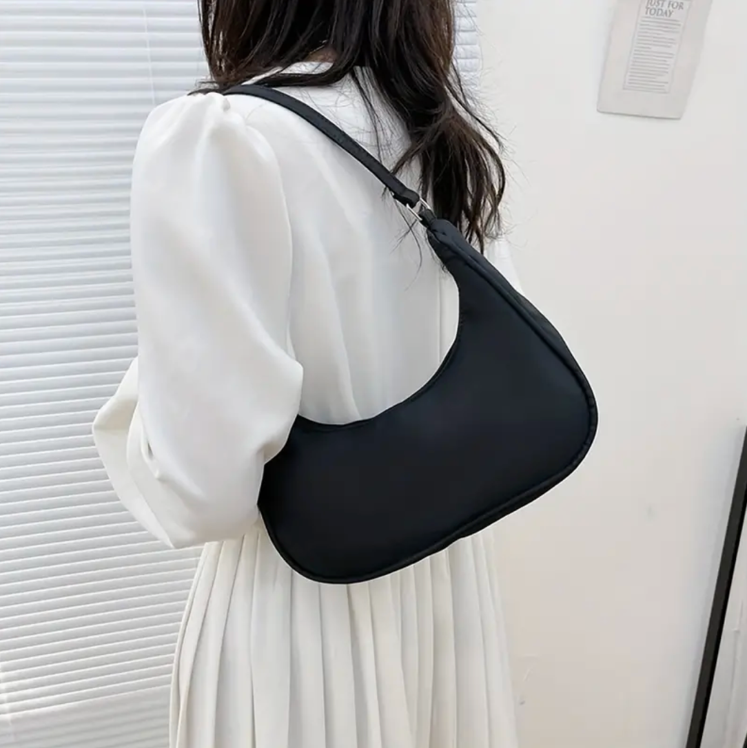 Luxury Half Moon Shoulder Bag